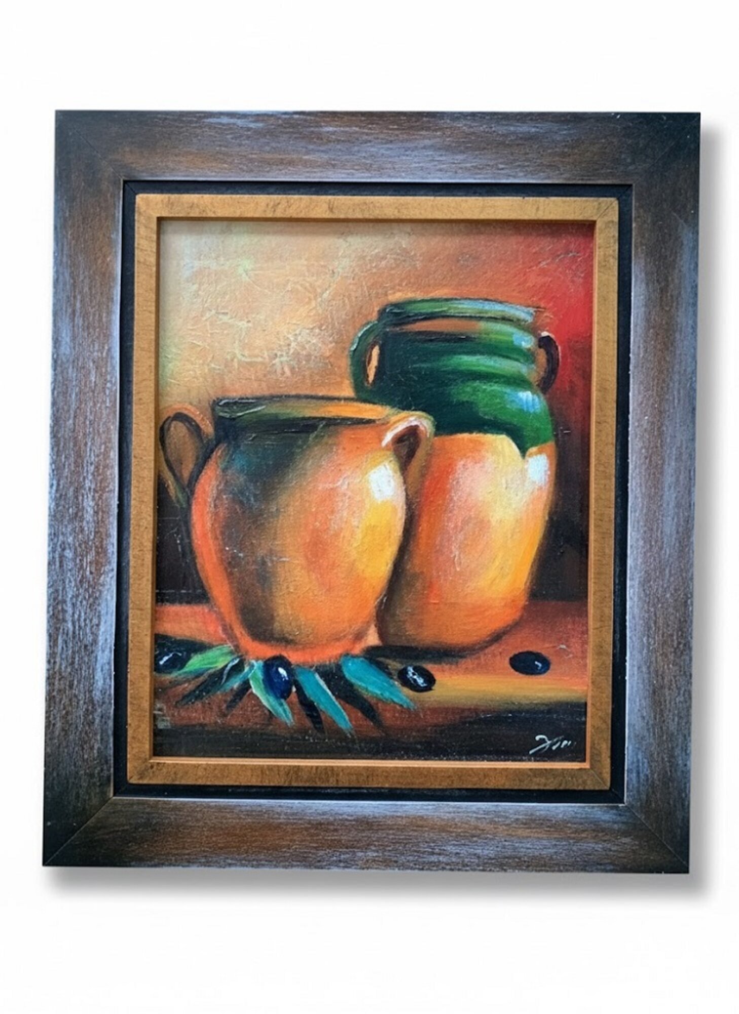 Handgemaltes abstraktes Ölgemälde – jedes Stück ist einzigartig Sofort