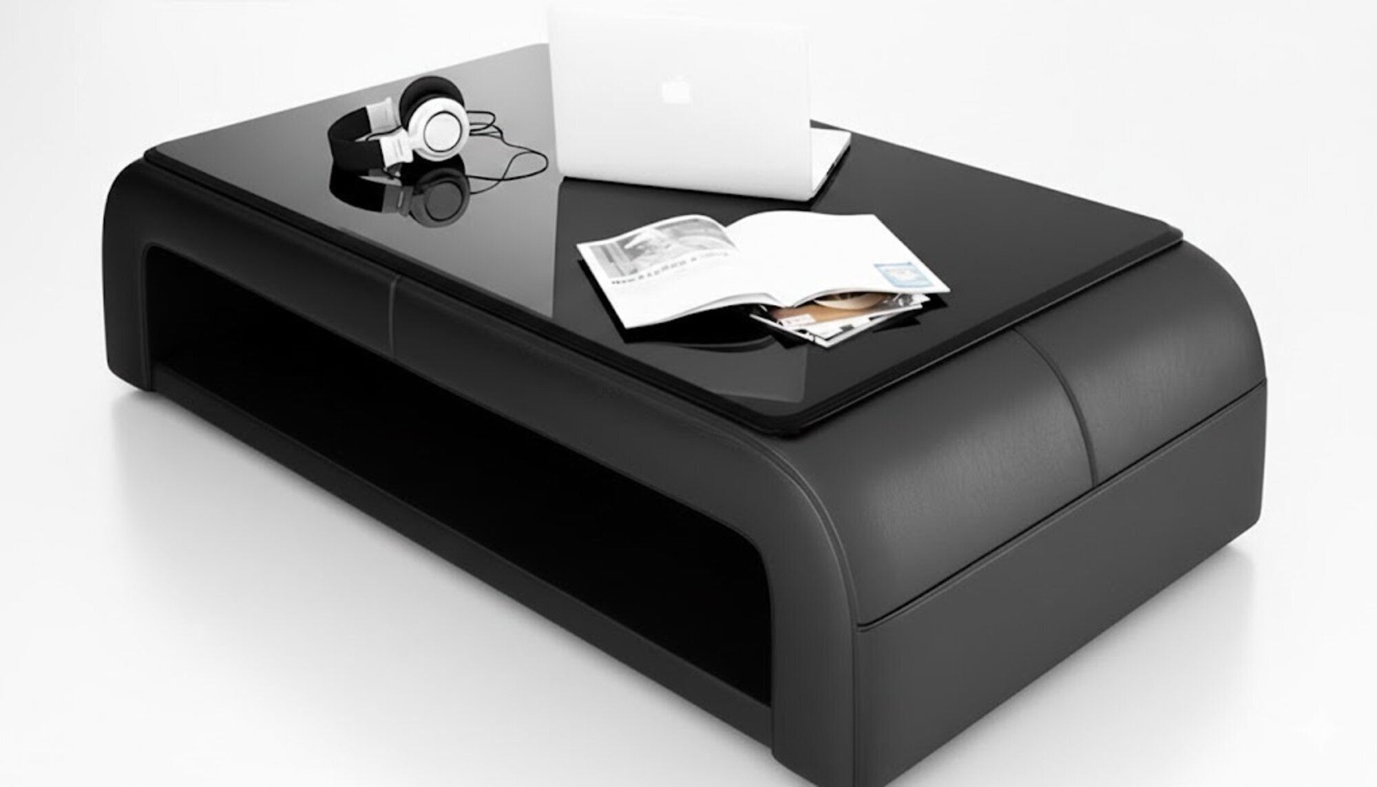 Ledertisch Couchtisch Glastisch Sofa Beistell Tisch Tische Couchtische Sofort