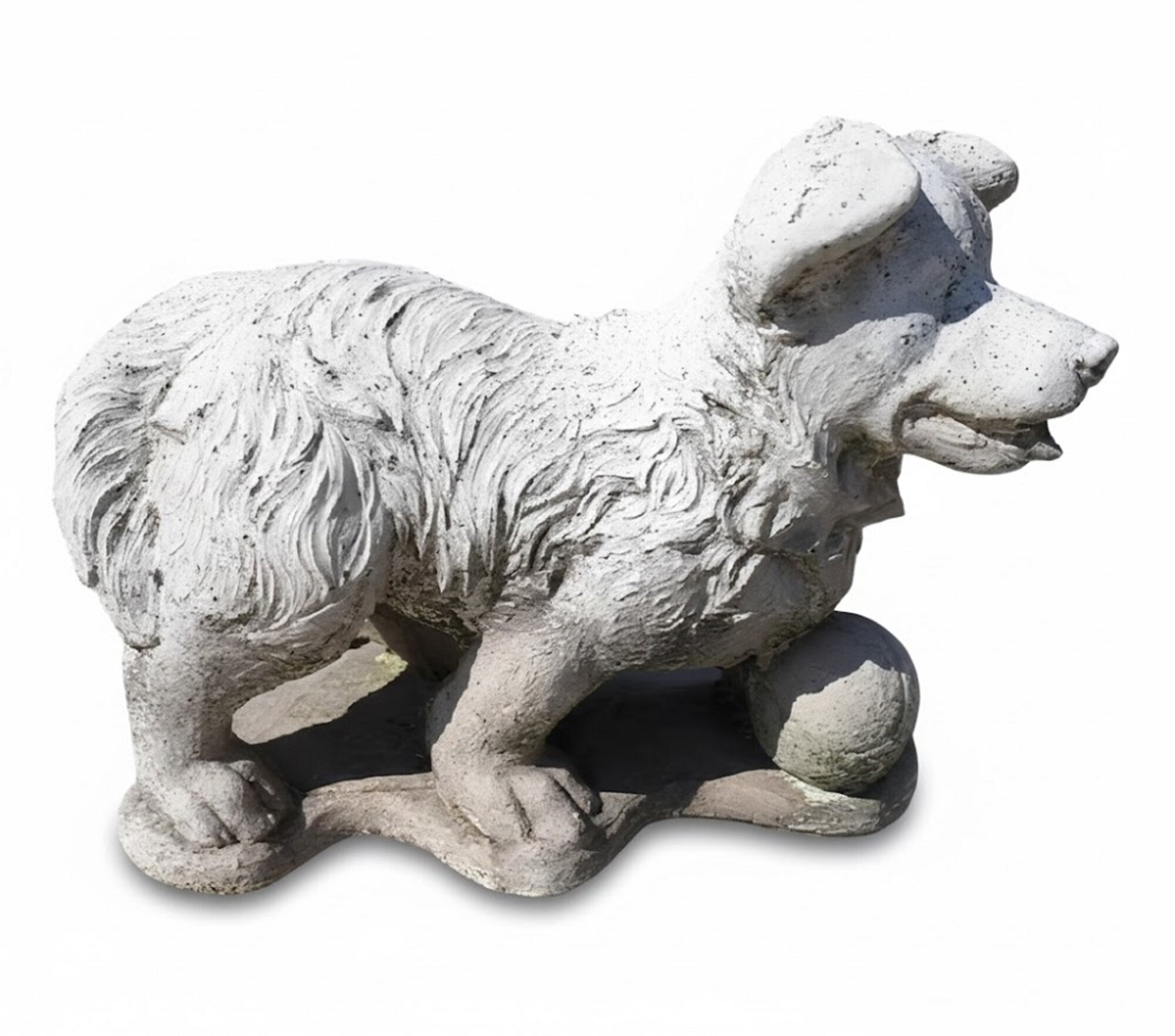 Skulptur Figuren Statuen Skulpturen Deko Figur Statue Neu Hund Garten Neu Sofort