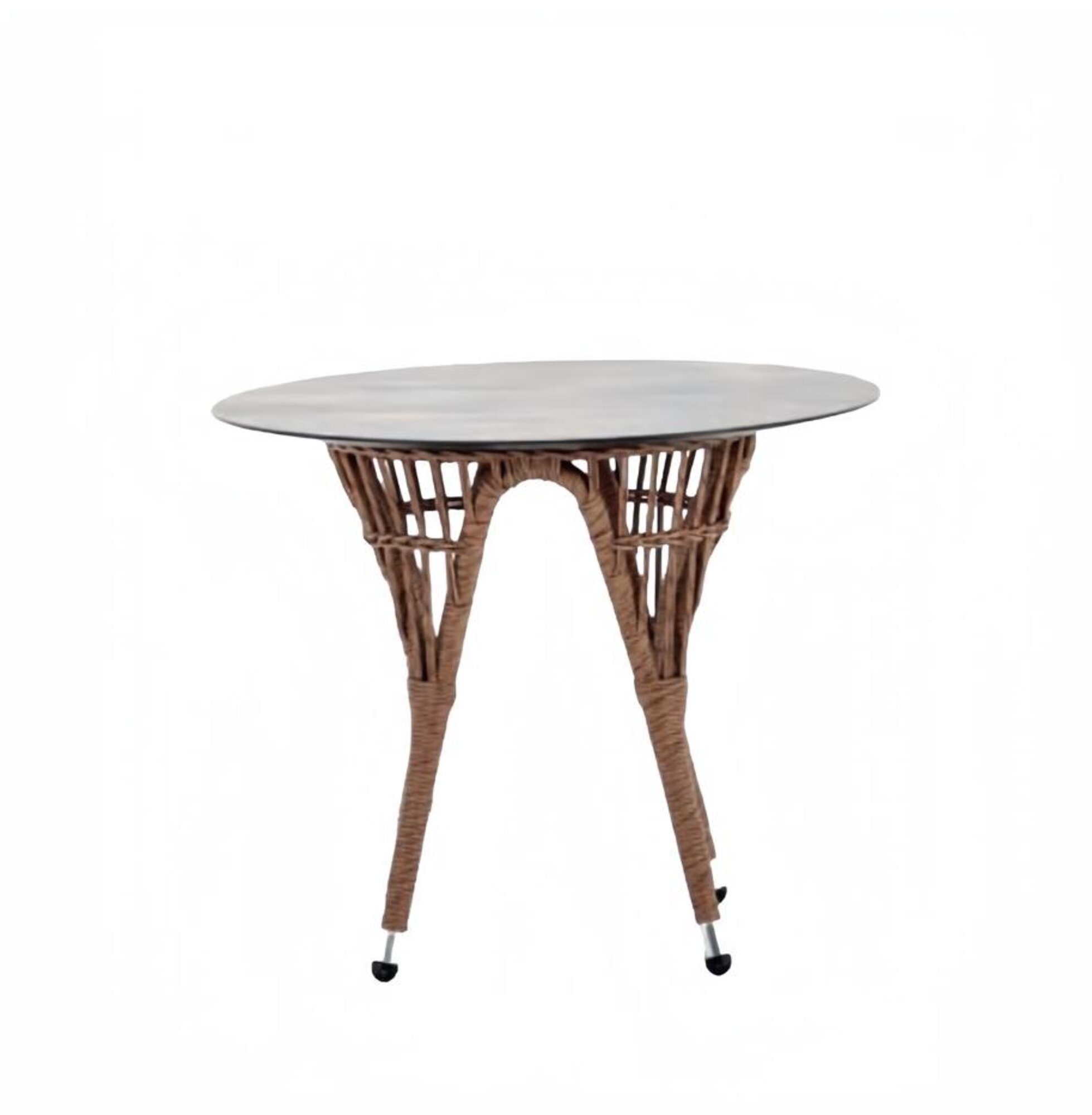 Couchtisch Rattan Braun Beistelltisch Designer Couchtisch Terrasse Luxus Möbel