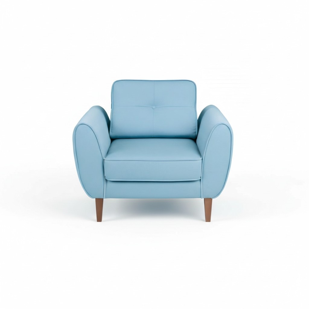 1 Sitzer Design Polster Couch Kanzlei Arzt Praxis Wartezimmer Möbel Sofa