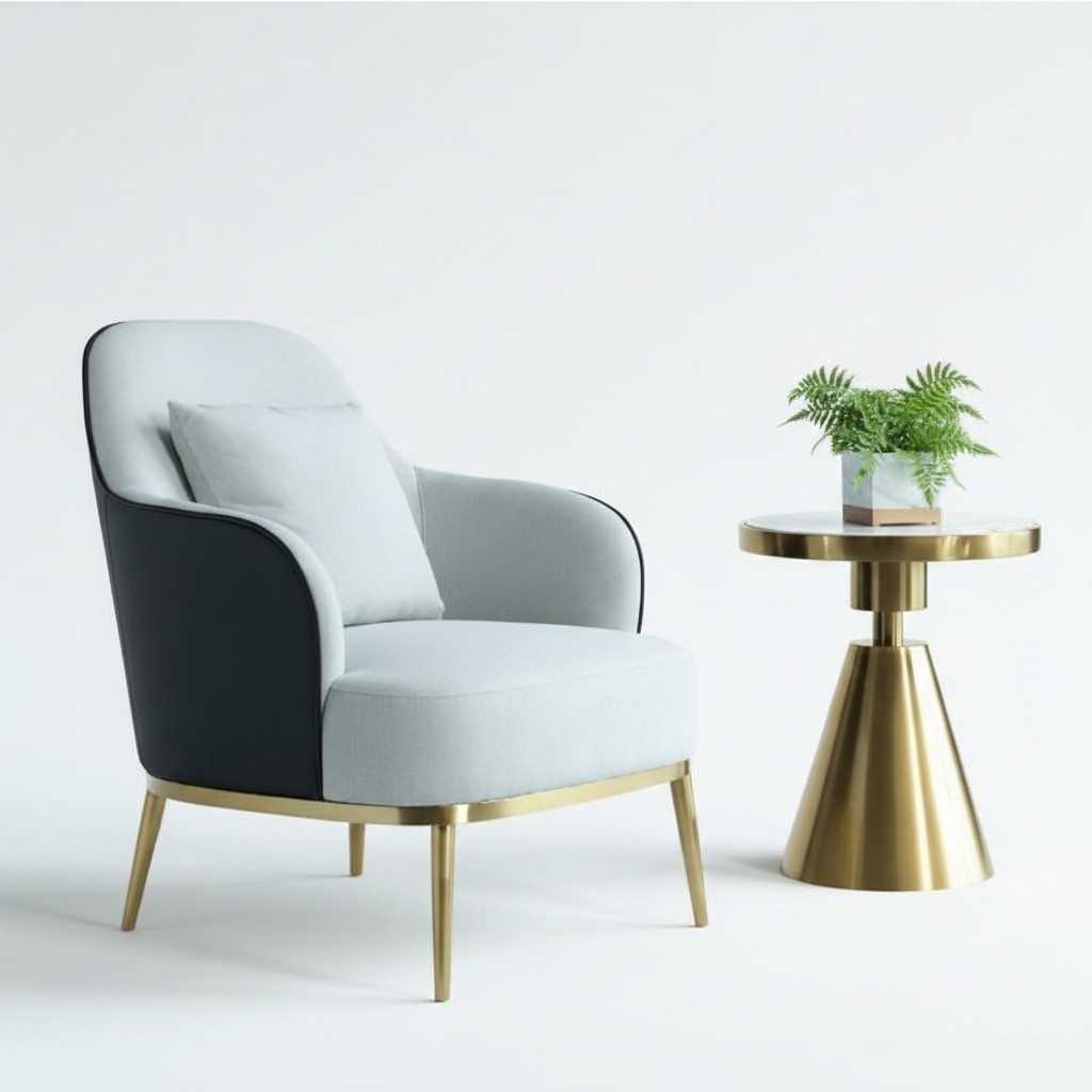 1 Sitzer Sofa Relax Lounge Club Polster Design Sessel Leder Luxus