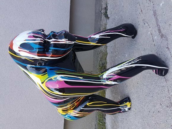 Moderne Dekoration Haus Garten Deko Figur Statue Skulptur Abstrakt