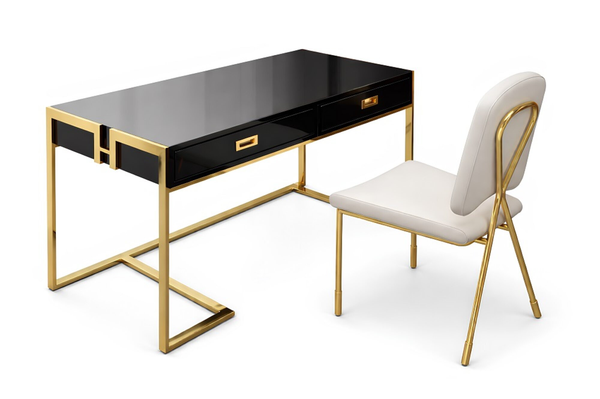 Büro Schreibtisch Sessel Schreibtische Tisch Holztisch Tische Holz Einrichtung Sofort