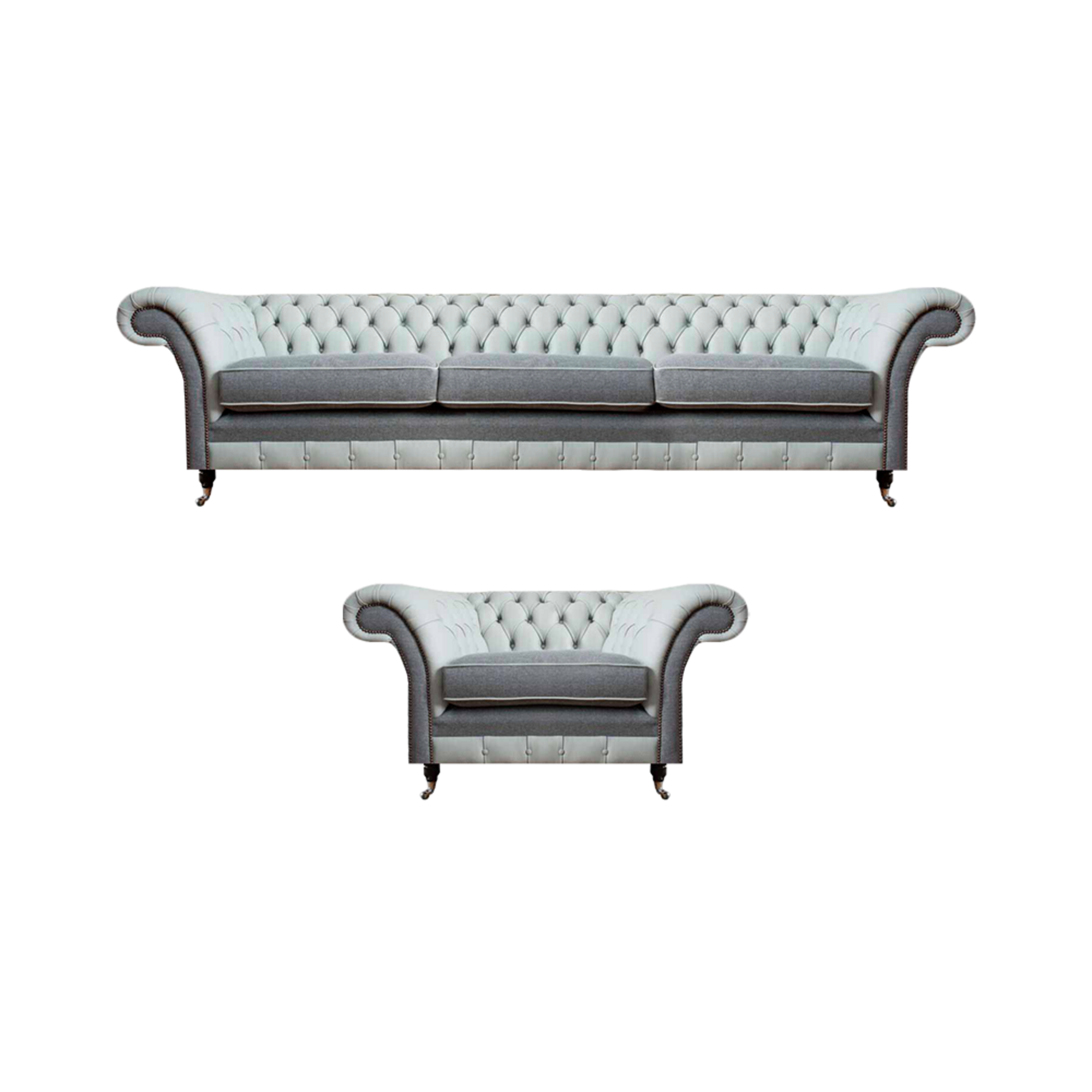 Design Luxuriöse Möbel Sofagarnitur 3+1 Polstermöbel Sofas Couch Garnitur