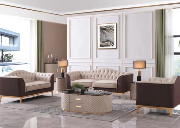 Luxus Möbel Sofagarnitur Couch Sofa Polster 3+2+1 Sitzer + Couchtisch