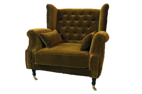 Chesterfield Ohrensessel Sessel Couch Relax Polster Designer Couchen