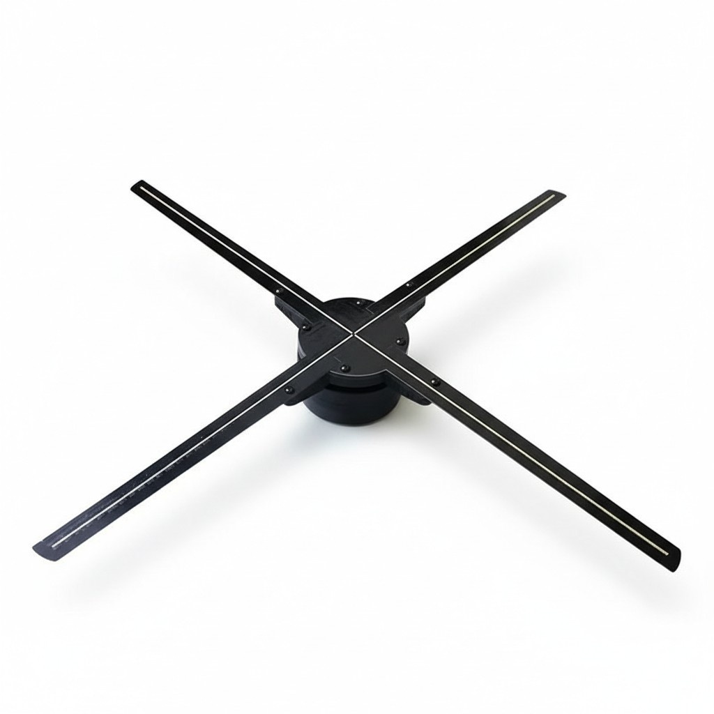 3D Hologramm-Lüfter Spektakuläre Visuals für Werbung und Präsentationen