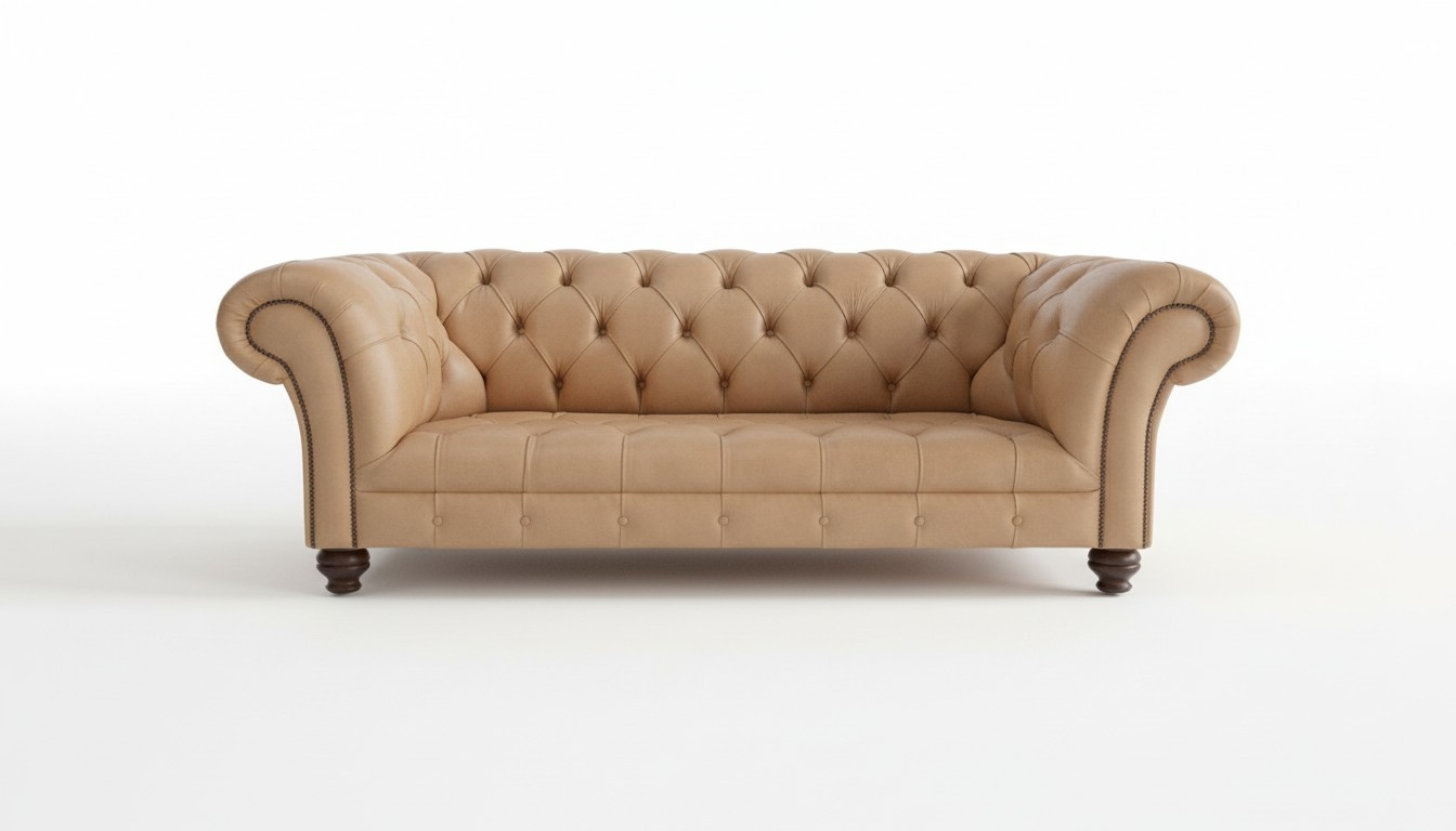 3 Sitzer Chesterfield Polster Sofas Design Luxus Couch Sofa Leder