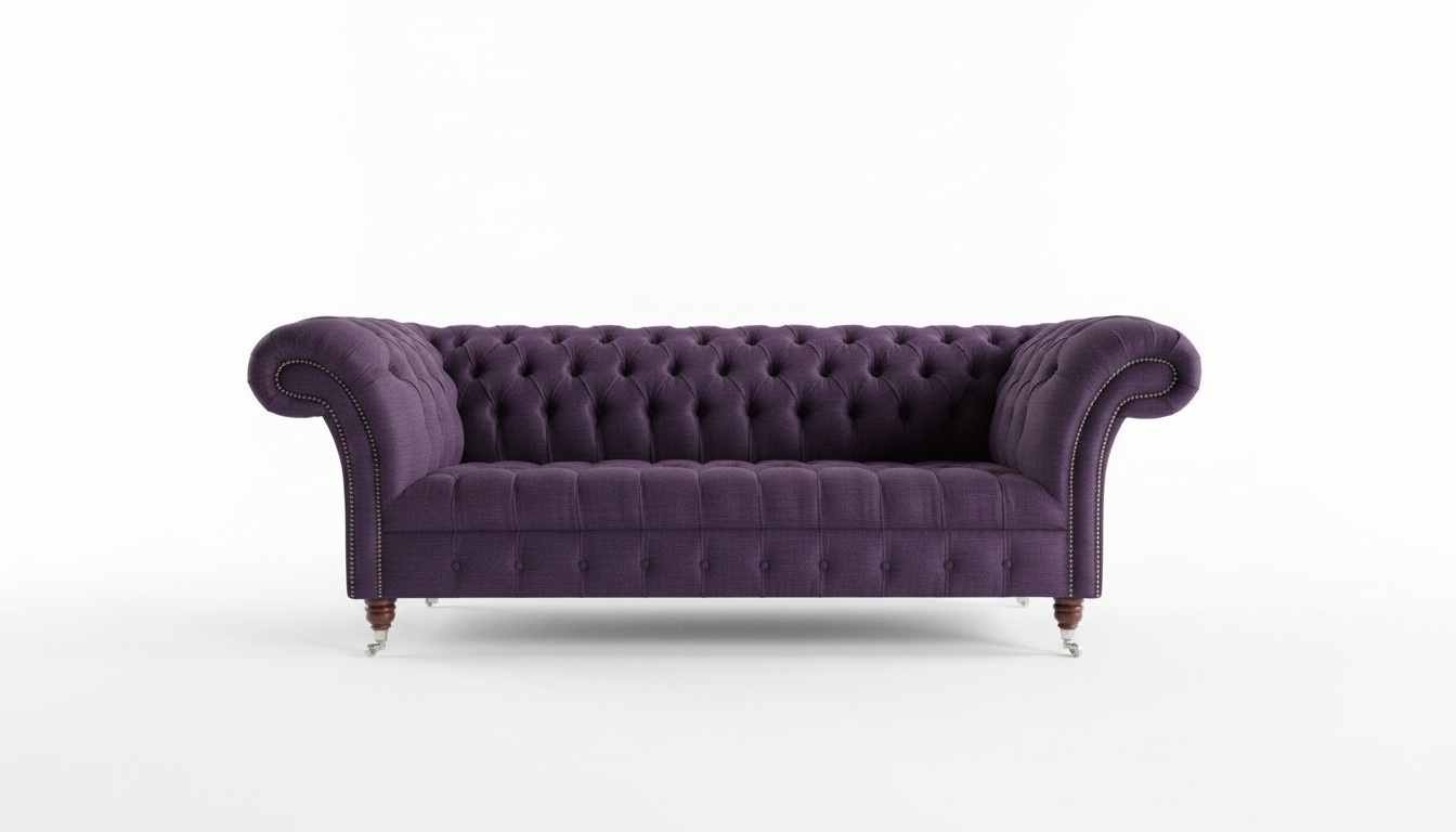 3 Sitzer Chesterfield Polster Sofas Design Luxus Couch Sofa Leder