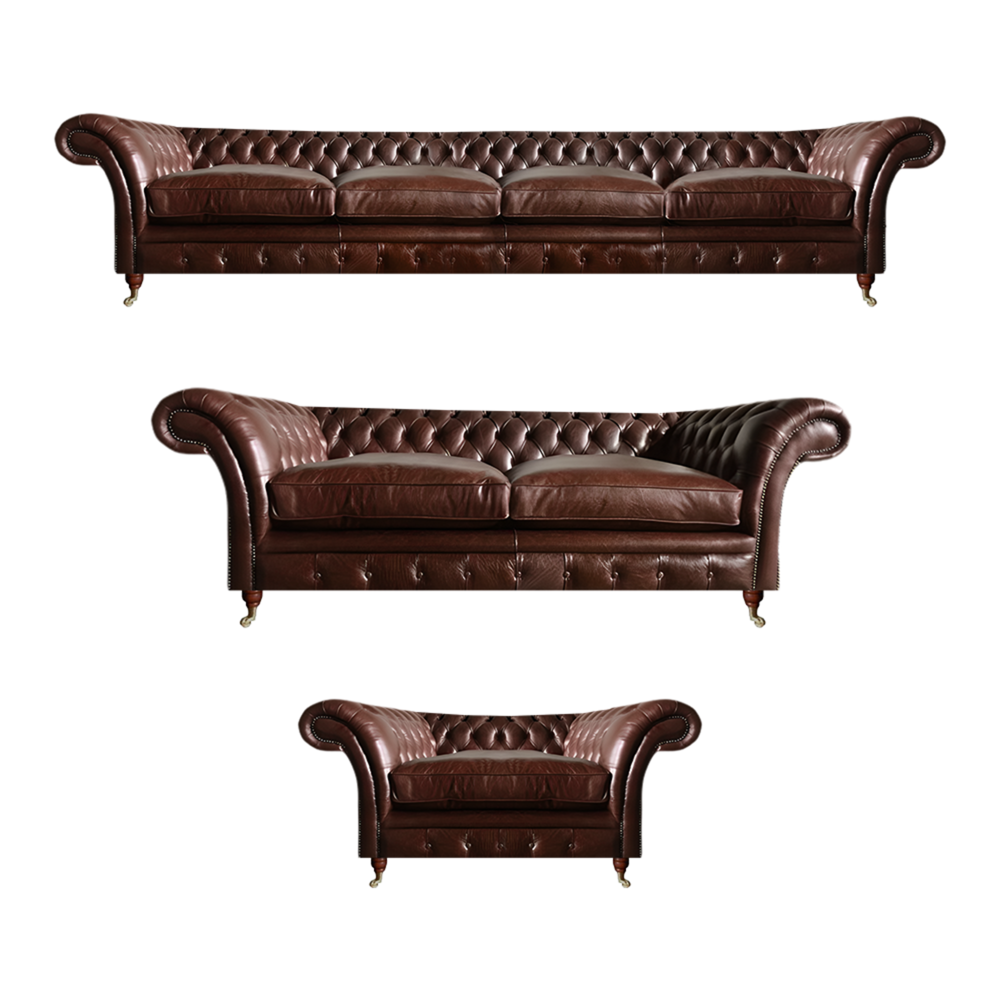 Luxuriöse Möbel Design Modern Sofagarnitur 3tlg Wohnzimmer Couchen