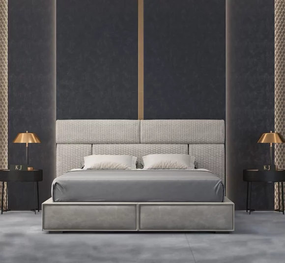 Betten Design Bett Doppel Ehe Modernes Hotel Gestell Schlaf Zimmer