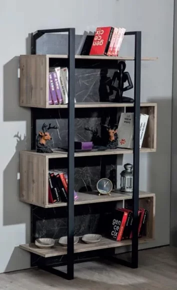 Bücherregal Modern Holz Kinderzimmer Braun Schrank Design Schlafzimmer