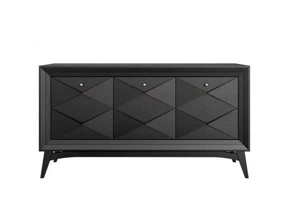 Luxus Kommode Schrank Sideboard Grau Klassischе Kommoden Esszimmer