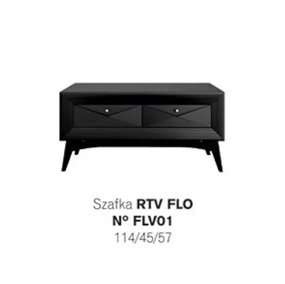 TV Ständer rtv Lowboard Sideboard Tisch Wohnzimmer Modern Holz Schwarz