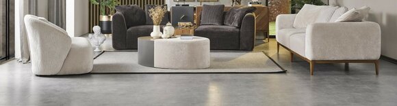 Sofagarnitur Sofa Stoff Sofas Modern Wohnzimmer Weiß 3tlg Polyester