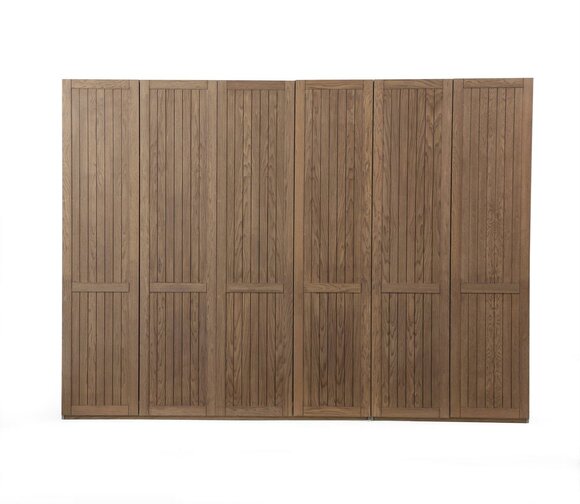 Kleiderschrank Schrank Holz Modern Braun Kleider Schlafzimmer Schranke