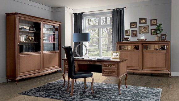 Stuhl Classic Holz Leder Designer Holzstuhl Neue Wohn- und Arbeitsmöbel Art déco