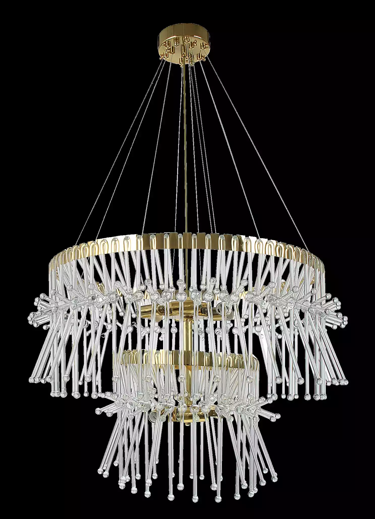 Runder design Luster Deckenlampe Deckenleuchte Lampe Kronleuchter Leuchte