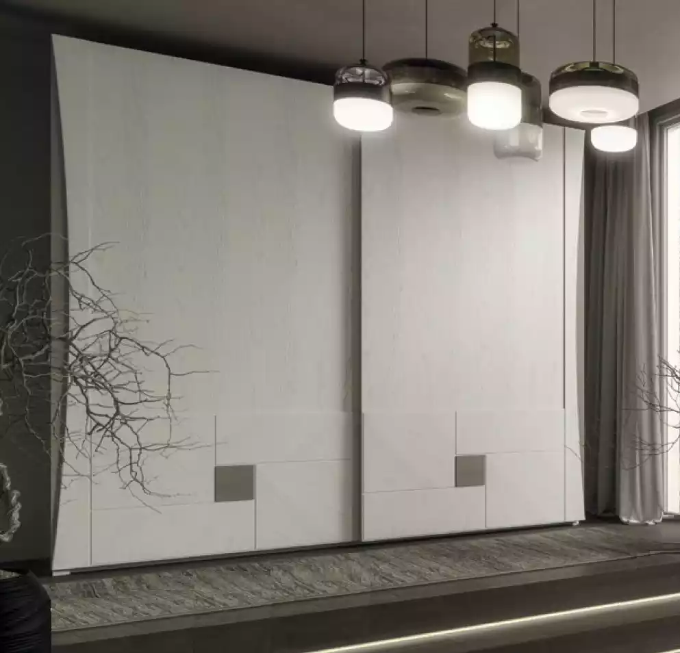 Kleiderschrank Holz Schlafzimmer Möbel Design Schränke Weiß Italien Neu