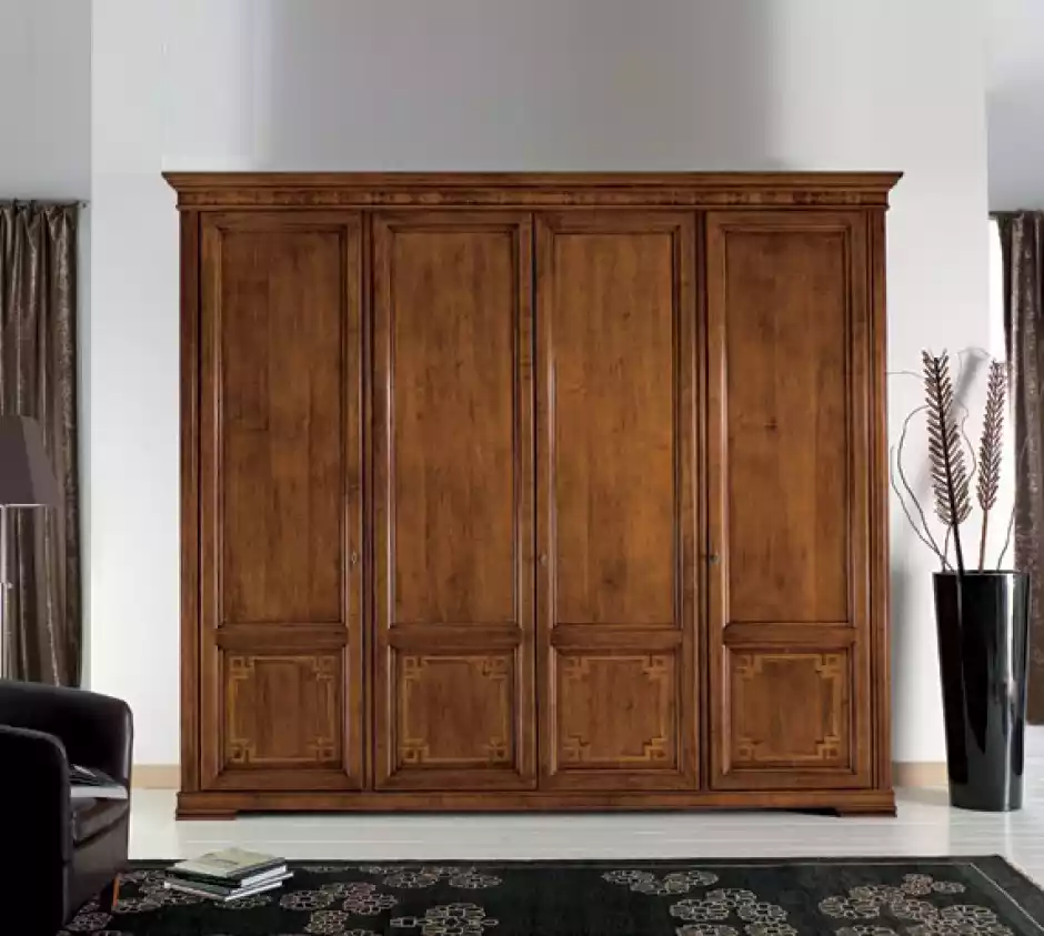 Schlafzimmer Schrank Holz Italienischer Möbel Schränke Kleiderschrank