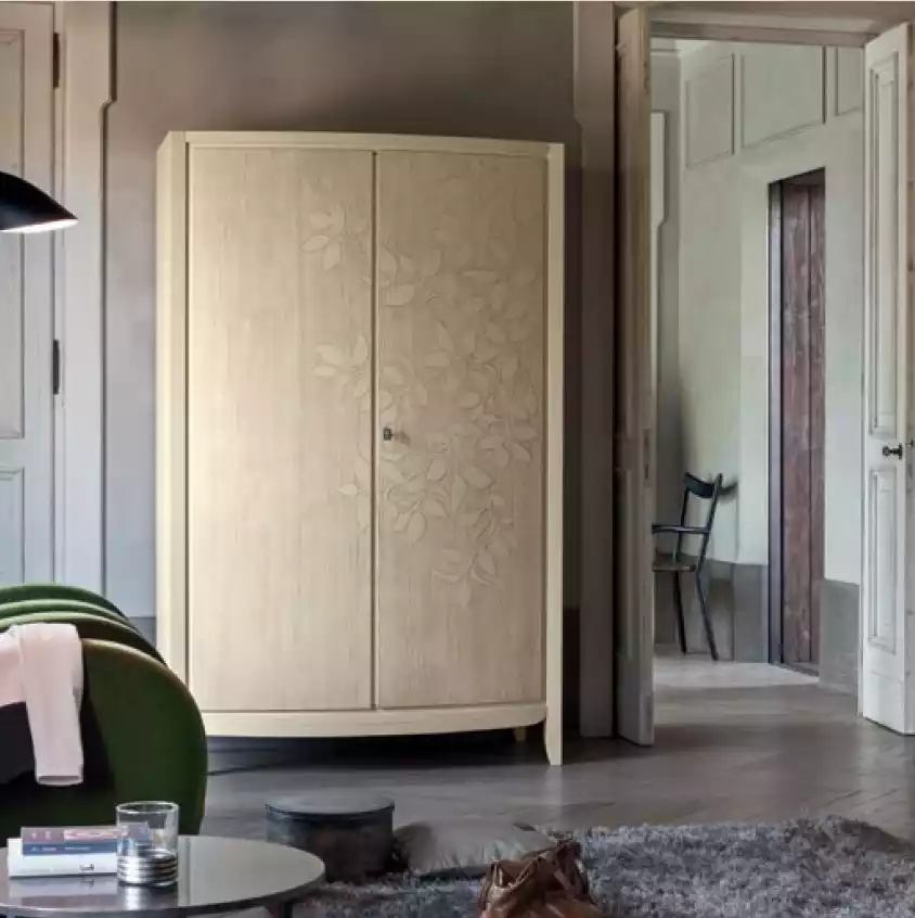 Kleiderschrank Schlafzimmer Holz Klassischer Schrank Möbel Schränke