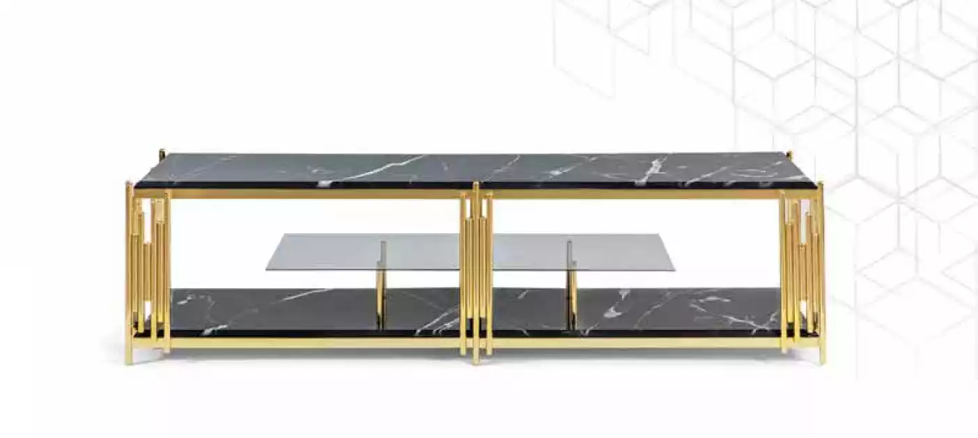 Wohnzimmer TV-Ständer Modern schwarz Fernseher Ständer Schrank Möbel