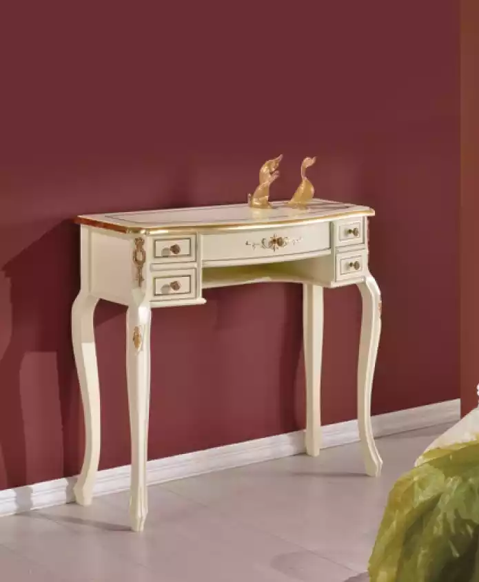 Konsolentisch Design Holz Tisch Konsole Klassischer Luxus Möbel