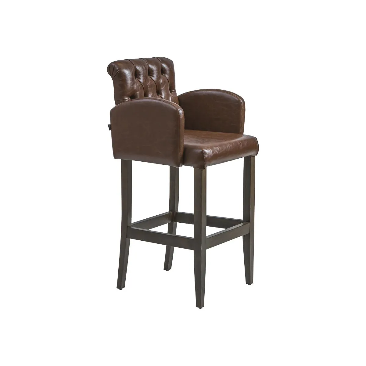 Moderne Barhocker Holz Stuhl Hocker Bar Esszimmerstuhl Luxus Möbel