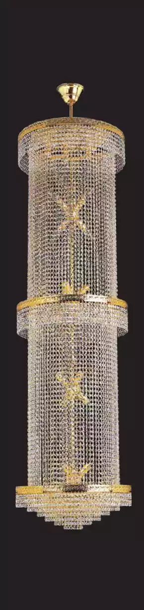 Hängeleuchte Kronleuchter Lampe Deckenleuchte Lampen Kristalllampe 50x200