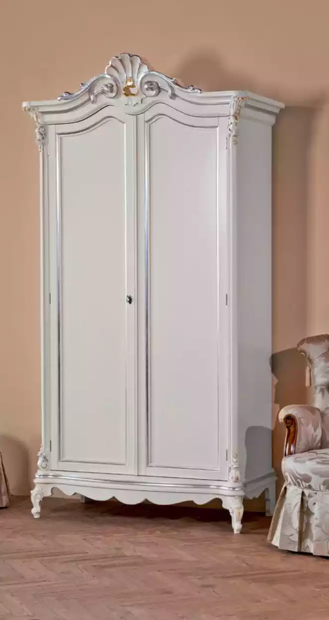 Möbelstil Klassischer Kleiderschrank Schlafzimmerschrank Holz Schrank