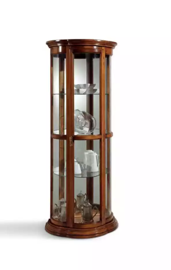 Wohnzimmer Anrichte Glas Schrank Vitrine Anrichte Holz Schränke Möbel