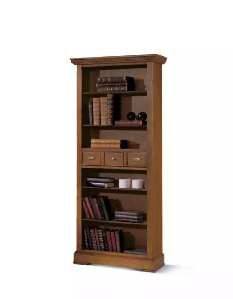 Regal Bücherschrank Bücherregal Wohnzimmer Italienische Möbel Design