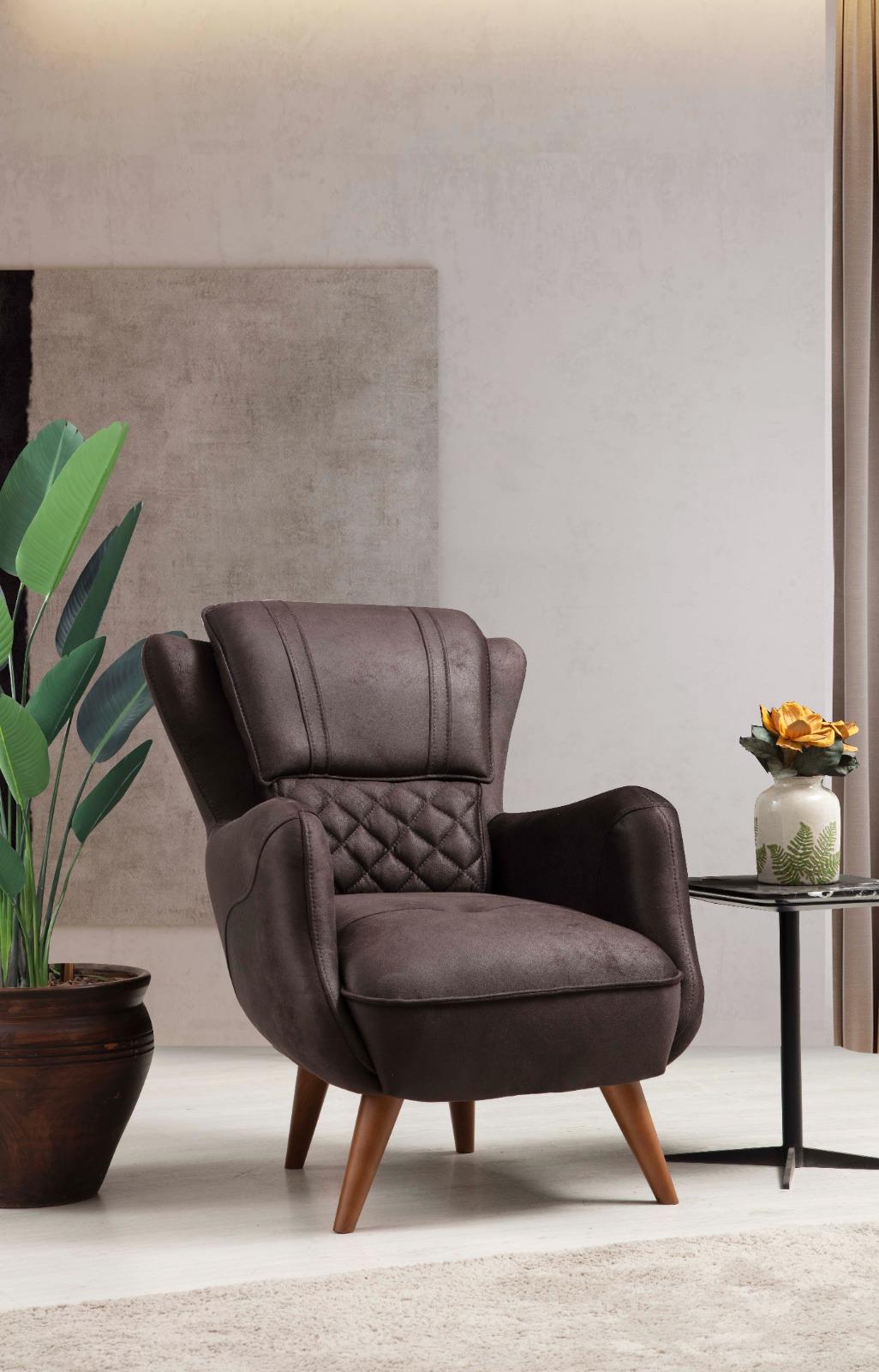 Luxus Möbel Wohnzimmer Sessel Polstersitz Modern Design Polstersessel