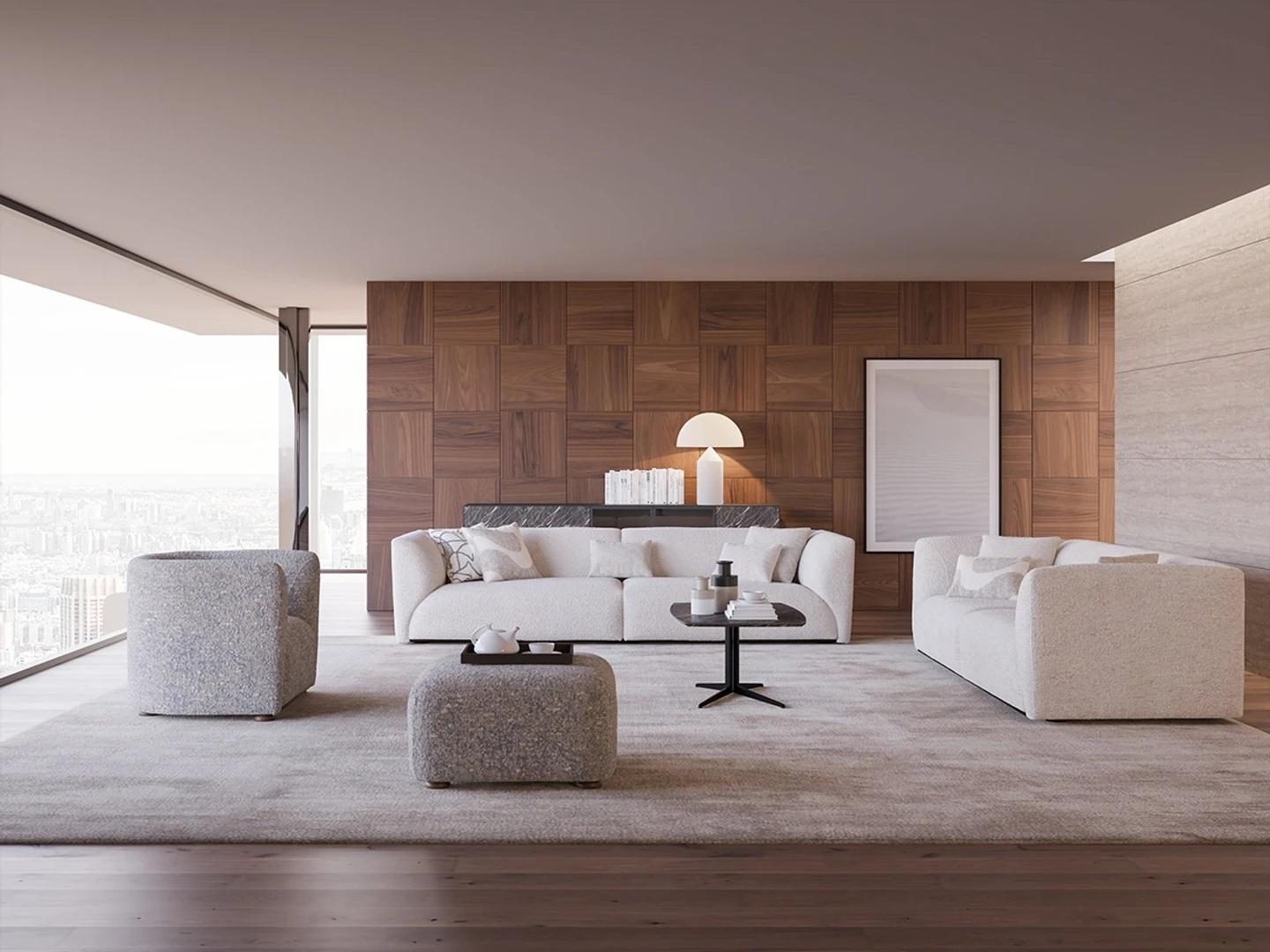 Polstermöbel Wohnzimmer Viersitzer Sofa Couch Dreisitzer Einrichtung Sessel Neu