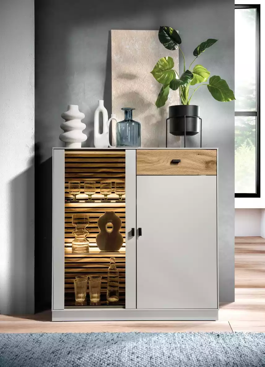 Anrichte Luxus Sideboard Design Moderne Kommoden Holz Einrichtung