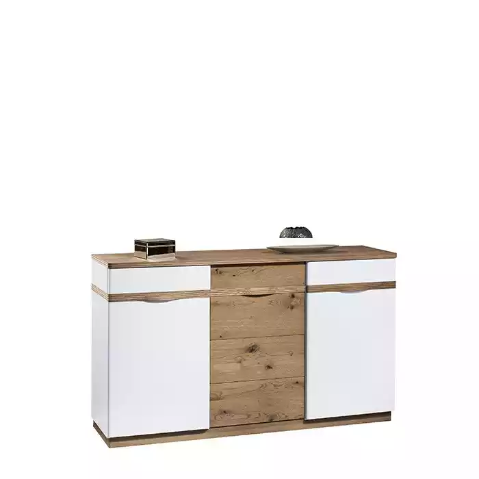Kommode mit 4 Schubladen Sideboard Wohnzimmer Schubladenschrank Design