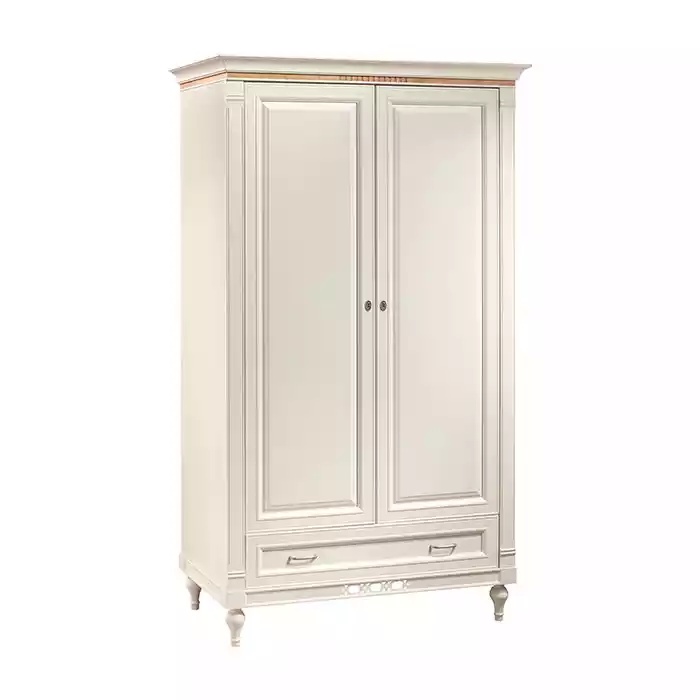 Kleiderschrank Schlafzimmer Schrank Antik Stil Barock weiß Schränke