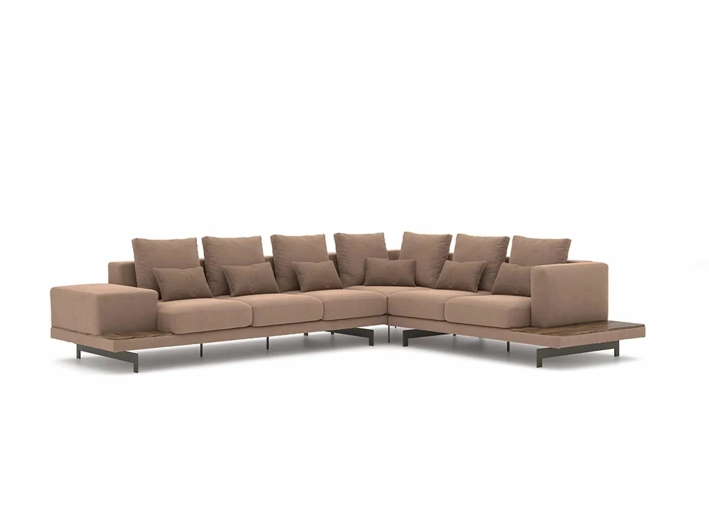 Sofa Couch L-Form Wohnzimmer Möbel Garnitur Luxus Einrichtung Designer