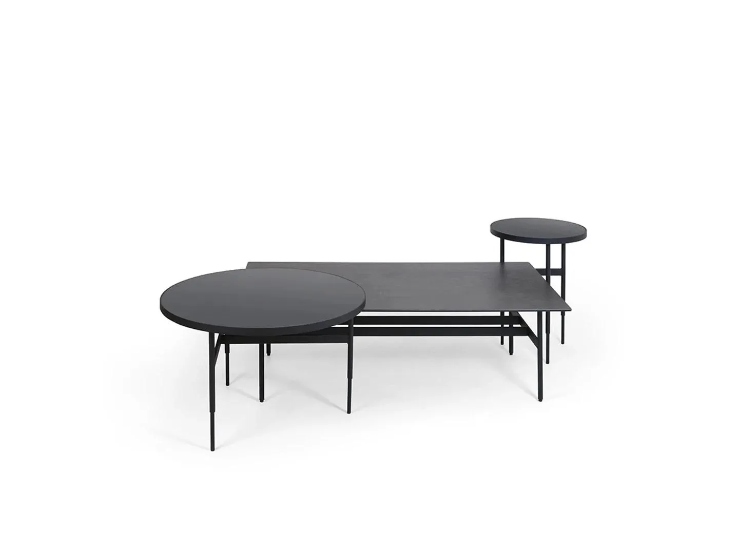 Luxus Couchtisch Designer Set 3tlg 2x Beistelltisch Wohnzimmer Komplett