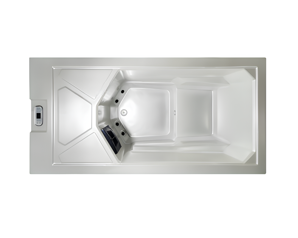 Whirlpool Blubberbad Relaxpool Thermalpool Bad Massagebecken 215x105 cm