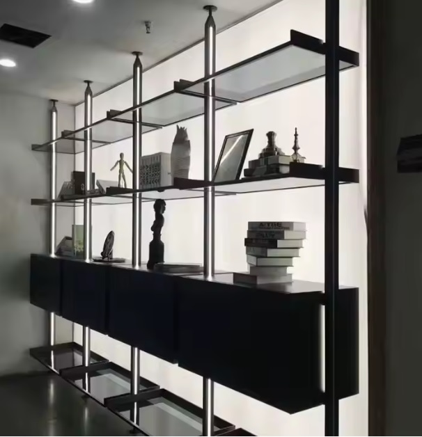 Bücherregal Regale Hochregal Bücherschrank Ablagefläche Regalsystem