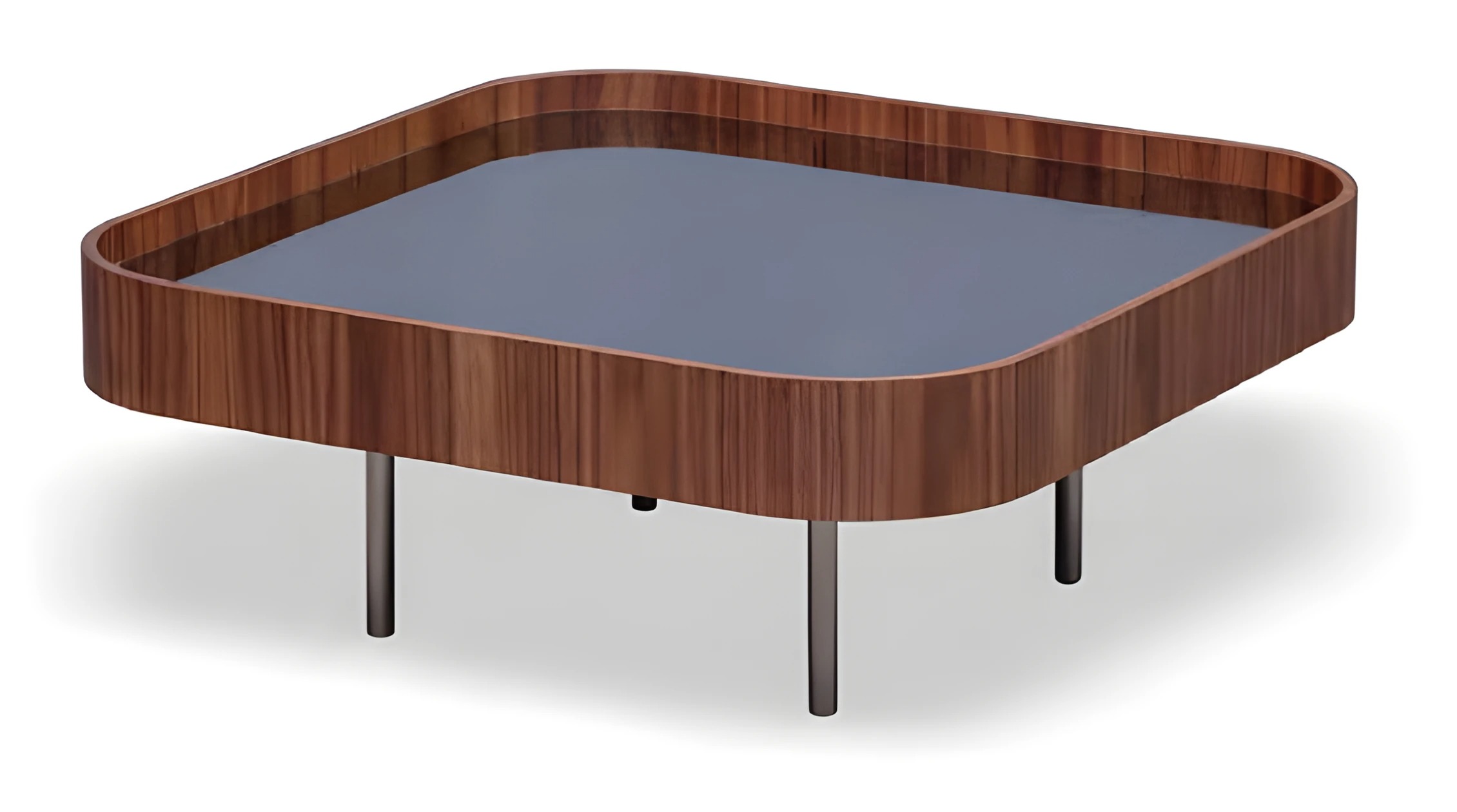 Couchtisch aus Holz in Braun modern und stilvoll