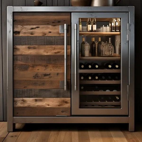 Weinkommode Weinschrank Flaschenregal Weinmöbel Weindisplay