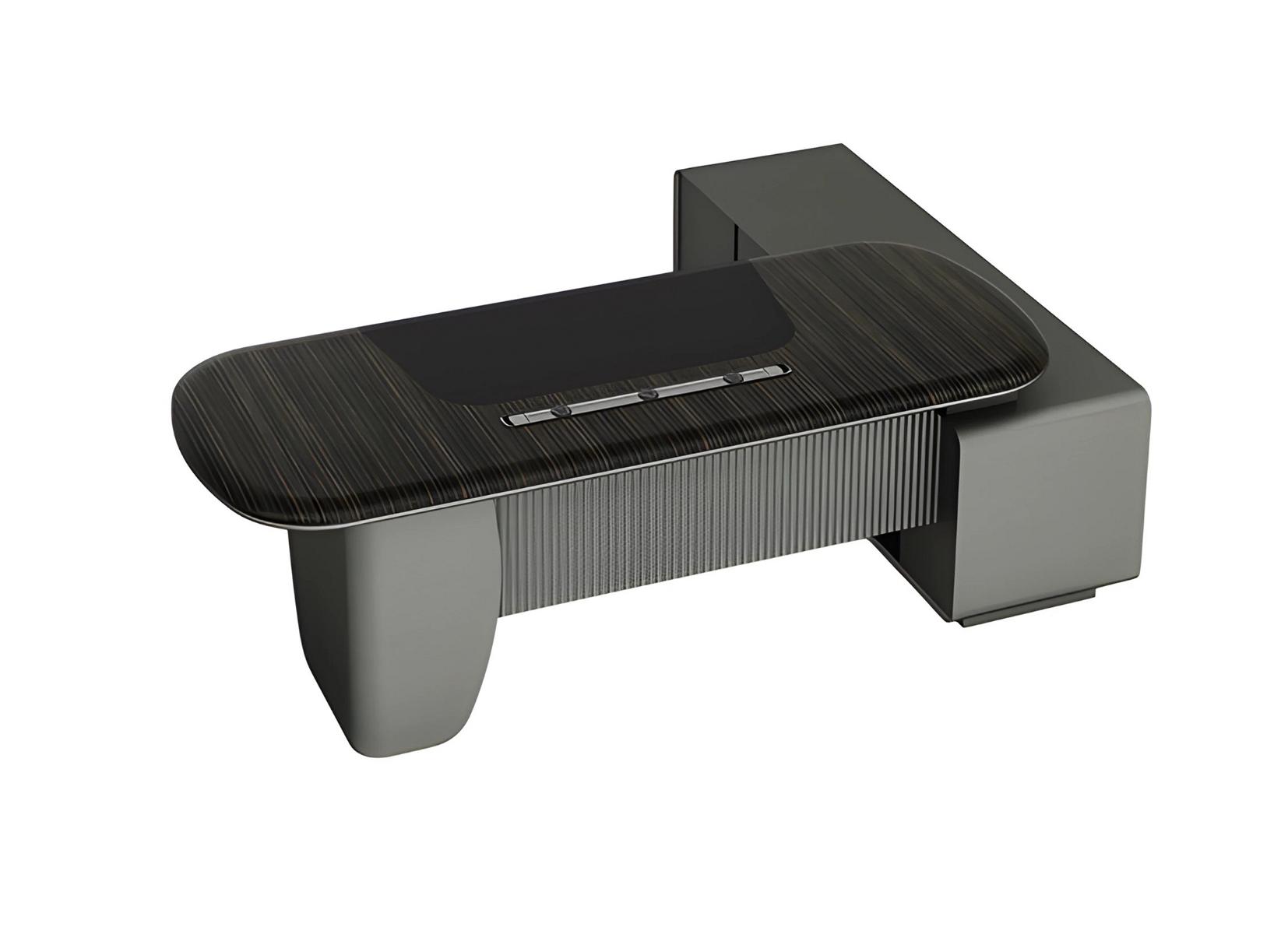 Modernes Büro Eckschreibtisch Möbel Tisch Chef Arbeitsplatz