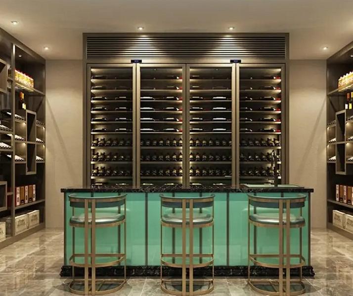 Barschrank Weinschrank Weinarchiv Weinmöbel Weinregal Flaschenregal