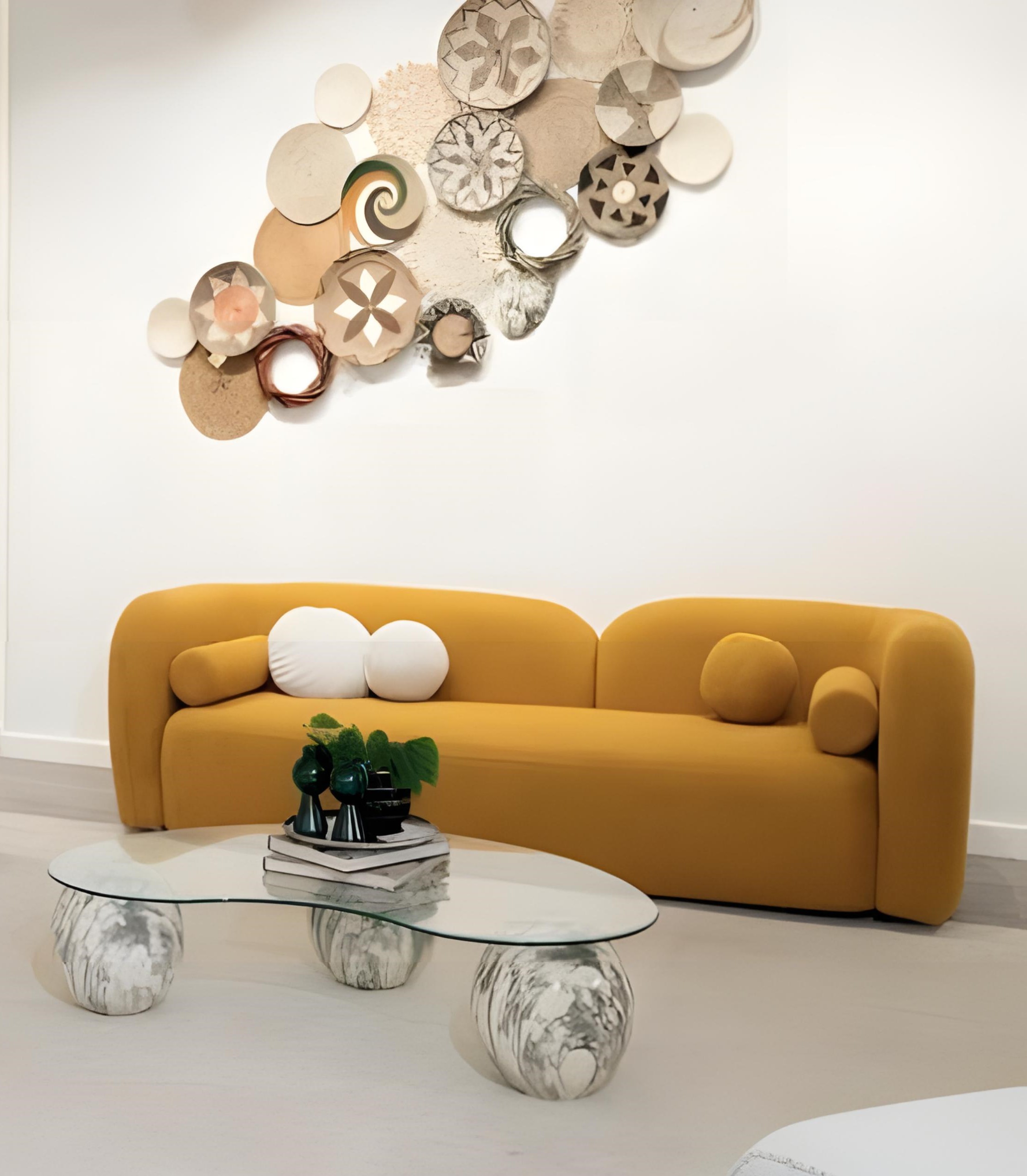 Dreisitzer Sofa Couch Wohnlandschaft Modern Komfortabel Stilvoll