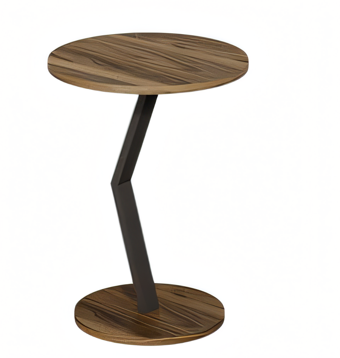 Beistelltisch aus Holz in Braun im eleganten Stil