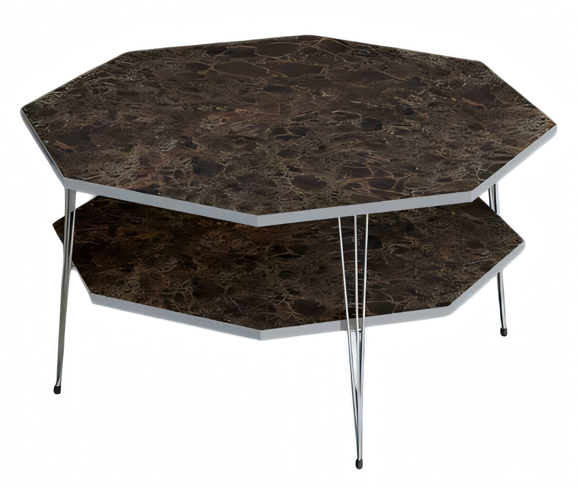 Moderner Couchtisch aus Holz in Braun