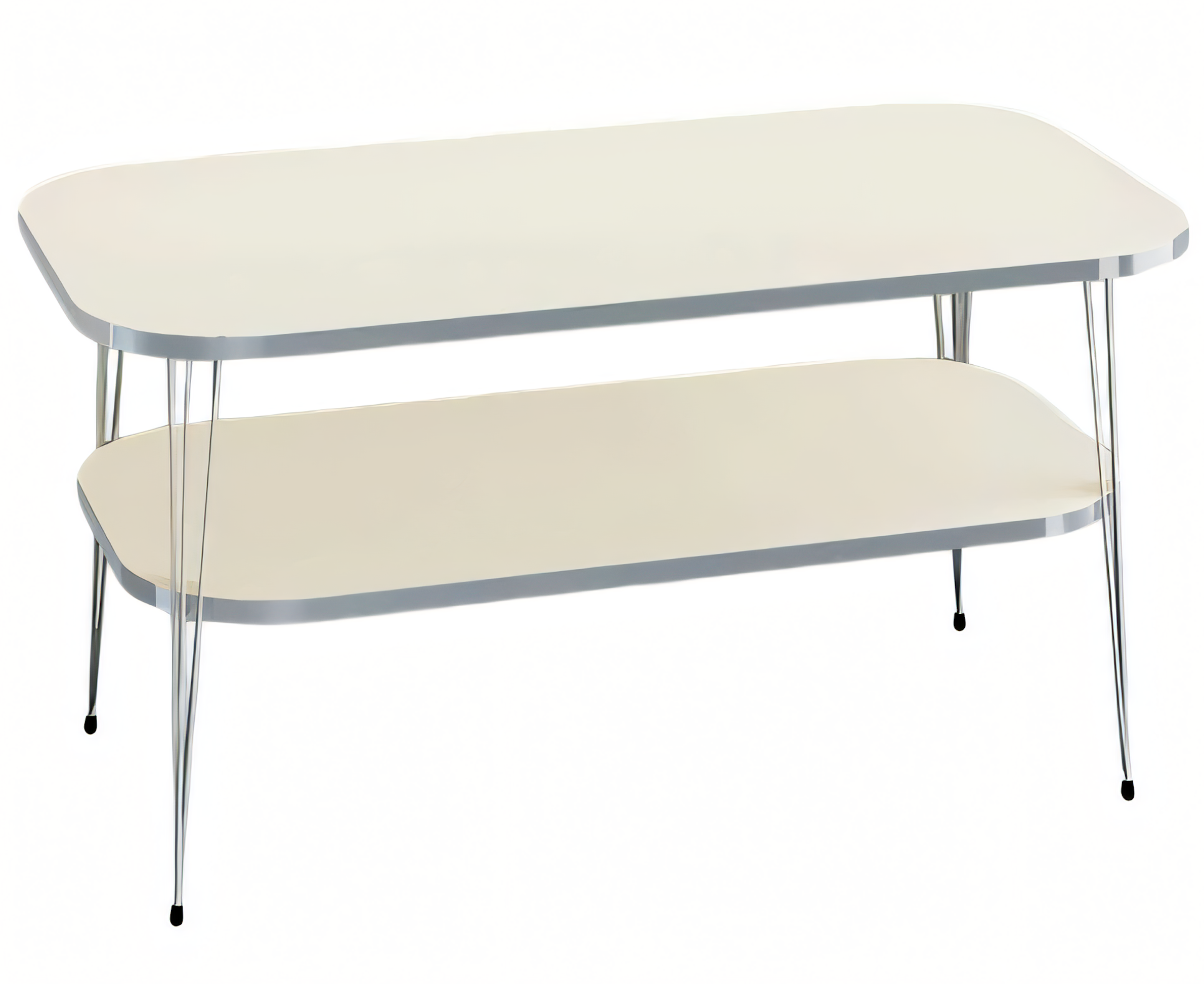 Eleganter Beigefarbener Couchtisch aus Holz mit stilvollem Design